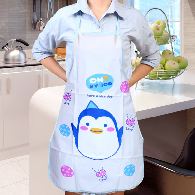 Cartoon Lovely empowered girl, oil proof, stain Proof Kitchen cooking