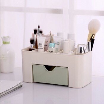 Large Plain Strip Drawer Desktop Cosmetics Box 22*11 * 10.5cm