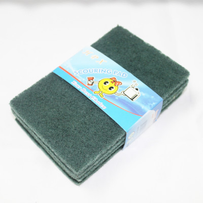 Factory Direct Sales Five-Piece Scouring Pad Washing Pot Washing Scouring Pad Dish Cloth Cleaning Cloth