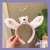 Disney StellaLou Headband Rabbit Headband Ballet Rabbit Girl's Paradise Play Heart Peripheral Hairpin Stella Rabbit