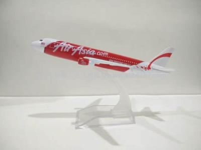 Aircraft model (16CM Malaysia Airlines A320 red) alloy aircraft model simulation aircraft model