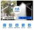 Solar lamp Outdoor rain and lightning protection solar road lighting sensing automatic  waterproof belt remote control