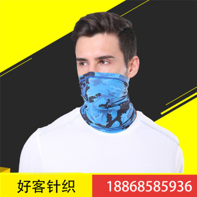 outdoor exercise scarf Summer men's and women's fishing headscarf quick dry moisture absorption sweat sun mask