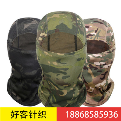 Hot style camouflage ninja mask cycling mask anti-terrorism mask MC camouflage mask sand hood