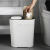 Garbage can Household kitchen sorting garbage can double bucket dry and wet cover large plastic garbage can