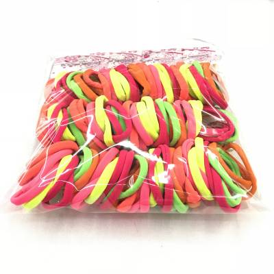 New high quality stretch nylon muslin Korean version of multiple color rubber band head ring