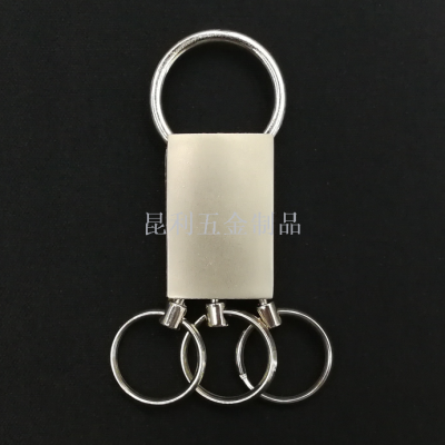 Square Ring Pull Ring Keychain Metal Alloy Practical Keychain Premium Gifts Keychain