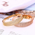 Multi-Colored Hot Seiko Quality Ladies' Bracelet Half Rhinestones Studded Decoration Trend Chain Bracelet Wrist Ring