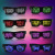 New Blinds Led Goggles LED Flash Glasses Festival Ball Party Atmosphere Supplies