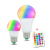 LED Intelligent Remote Control Bulb E27 Colorful Color Changing Light RGB Decorative Color Changing Colored Bulb