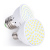 LED Spotlight Plastic Lamp Cup GU10 48 Beads 60 Beads 80 Beads Household Energy-Saving Patch Small Lamp Cup LED Spotlight