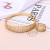 The Crescent-Shaped Arch Personality Micro Inlaid Zircon Temperament Bracelet Ring Classic High-Grade-Shaped Bracelet & Ring Set