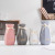 Ceramic Vase sets of Three INS wind simple modern household soft decorations to make decorations white powder blue