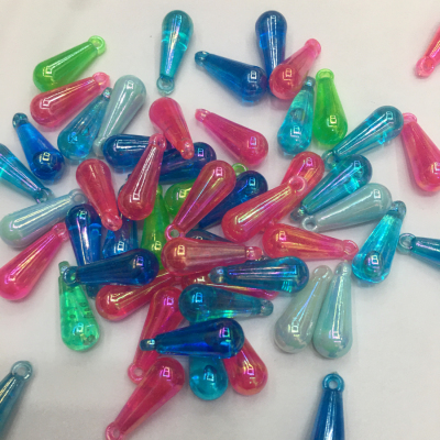 Factory Direct Sales Dly Water Drop AB Color Plastic Beads, Acrylic Beads Accessories
