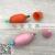 Creative stationery Macaron carrot shaped highlighter set color marker pen lovely gift Pen Hong Ya