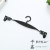 Pants Rack Non-Marking Clothes Hanger Black Household Trousers Hanger Adult Clothes Store Non-Slip Pants Clip