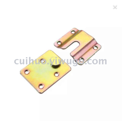 60 * 50mm Bed Hanging Plate Iron Mountain Word Hanging Buckle Insert Furniture Iron Connector