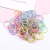 Children's Rubber Band Cute Baby Hair Ties/Hair Bands High Elastic Durable Headband Candy-Colored Hair Tie Canned Hair Accessories