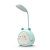 Mini Cute Cartoon Table Lamp LED Eye Protection Primary School Student Learning Writing Desk Lamp USB Rechargeable Portable