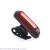 Bicycle Single Lamp Bicycle USB Charging Warning Light Two-Color Taillight Mountain Bike Road Car Headlight Lighting Equipment