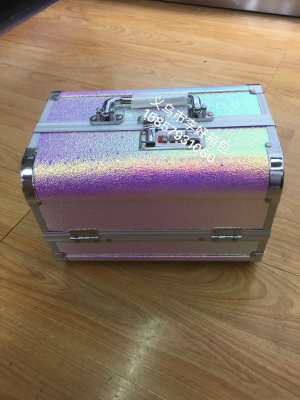 New hot style aluminum alloy make-up box, jewelry Box, family must receive box