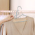 Clothing plastic non-slip T-shirt clothing hanger clothing direct sales direct adult Clothes household Clothes hang Factory direct sale