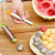 Stainless Steel Fruit Ball Scoop Creative Ice Cream Melon Baller Watermelon Spoon Dig Fruit Ball Spoon Fruit Dug Device