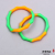 Casual Sports Style Gradient Mixed Color Matching Silicone Bracelet Rubber Wristband Couple Hand Ring Factory Spot Direct Sales