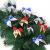New 12 install Christmas decoration supplies atmosphere Christmas tree hanging ornaments Christmas ornaments hanging small bow