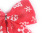 Natural linen snowflake Christmas bow Christmas tree decorations Christmas pendant