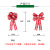 New Christmas tree decoration supplies foreign trade manufacturers direct multi - scene Christmas bow ornaments pendant