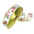 New 10 m Santa Claus Snowman Christmas ribbon Christmas tree wreath decorated with Christmas ribbons