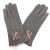 Factory sales of new lady rabbit velvet gloves with velvet touch screen warm gloves with velvet for driving