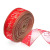 Christmas tree decorations 10 meters red gold Korean printed Christmas tree decoration ribbon