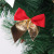 New 12 install Christmas decoration supplies atmosphere Christmas tree hanging ornaments Christmas ornaments hanging small bow