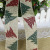 10 m long 100 yards new two-color printed linen Christmas ribbon Christmas decoration ribbon Christmas decorations