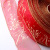 6.3*200cm Red and gold Korean printed Christmas tree decoration ribbon