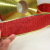2 m/pack Christmas decoration ribbon red gold Christmas gift decoration ribbon Christmas tree decorations