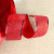 3.8cm 100 yards foreign trade full of pink border Red Christmas decorative ribbon