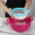 Manufacturers direct plastic large measuring bowl set of 10 baking spoon small tools multi-purpose rainbow plate