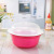 Kitchen for wash basket plastic fruit bowl double layer dripping basket fruit and vegetable basket for wash basin drip sieve