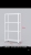 3 M Long Iron White Painted Strip Hole Angle Iron Angle Steel Shelf Display Stand Display Stand