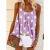 The New Aliexpress Summer 2020 is hot style little Daisy Print vest and T-shirt for women