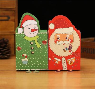 Wholesale Custom Santa Snowman Apple Packaging Gift Box Paper Box
