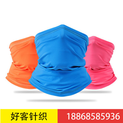 Ice mask for cycling sweat absorption sun protection UV protection neck scarf dust and flying scarf