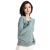 Knit Cardigan 2020 Autumn New solid-color air conditioning outfit thin sweater Coat long sleeve V-neck short