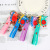 Three-Dimensional Keychain Cartoon Doll Cute Girls Universal Bag Hanging Doll Car Key Ring Pendants