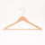 Beech Solid Wood Hanger Men's Non-Slip Wooden Thickened Clothes Support Hotel Household Seamless Non-Slip Clothing Hanger