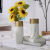 Nordic vases arrangement living room flower ceramic marble dry - flowered European modern model room table soft decorations