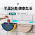 Kitchen Trash Can Hanging Folding Hanging Classification Living Room Car Wall Mount Toilet Trash Can Cabinet Semicircle Trash Can